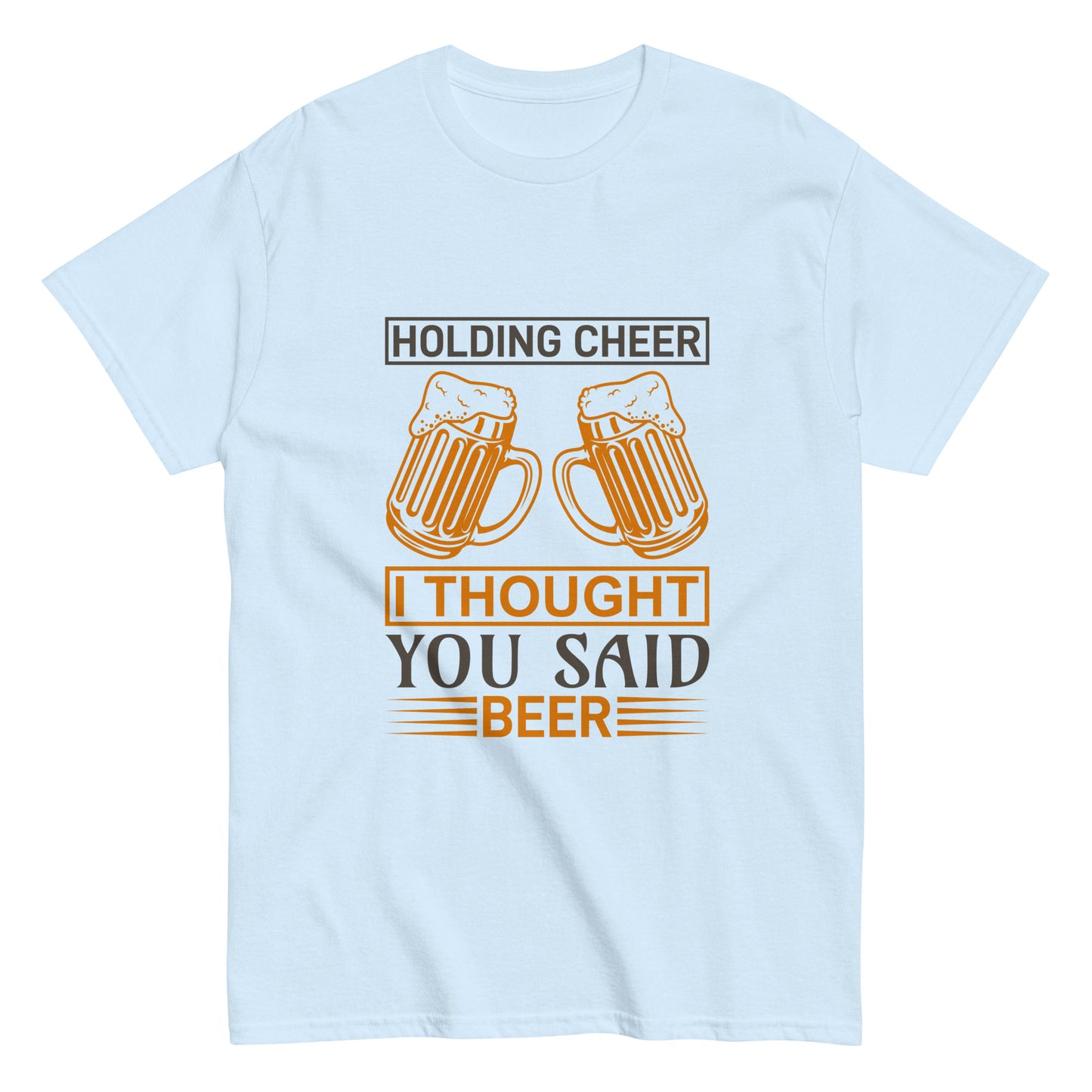 Мъжка класическа тениска HOLDING CHEER