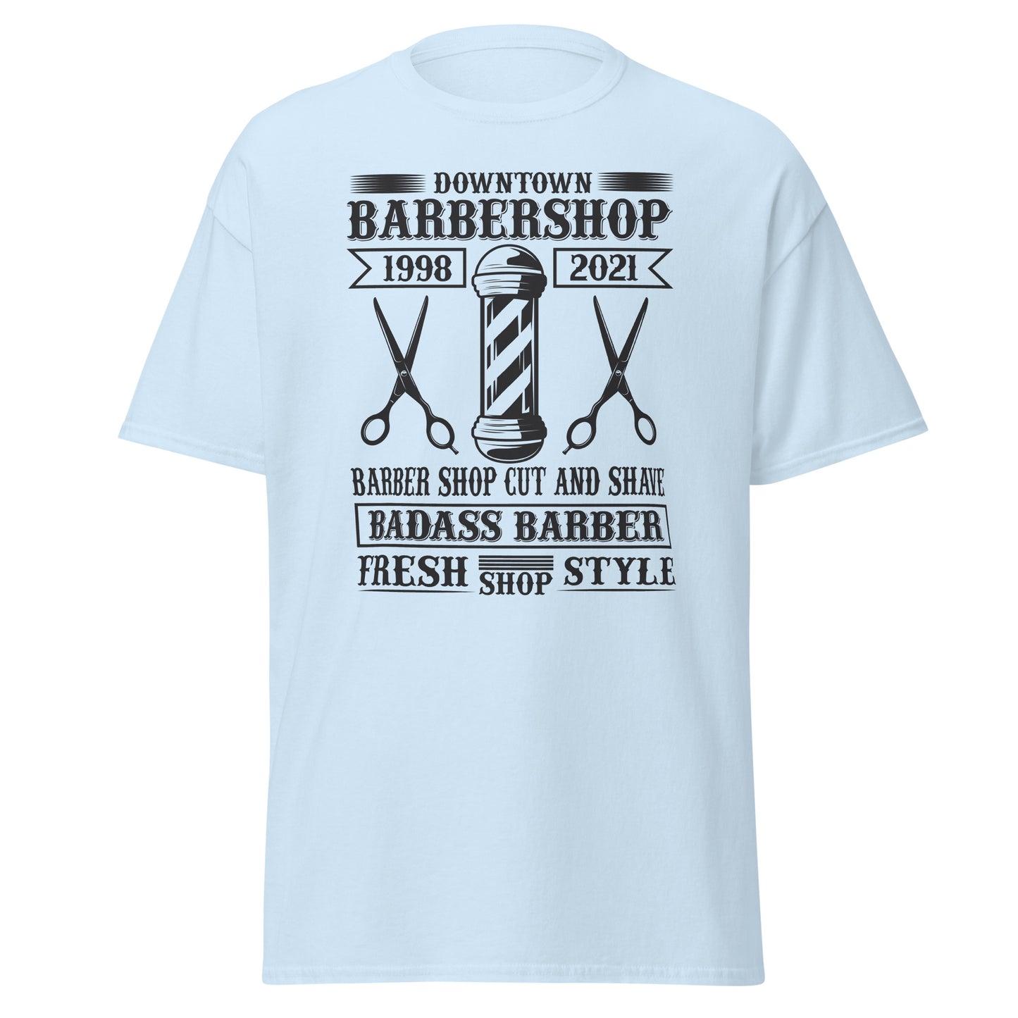 Мъжка класическа тениска DOWNTOWN BARBERSHOP