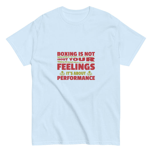 Мъжка класическа тениска БОКСЪТ Е ЗА ИЗПЪЛНЕНИЕТО