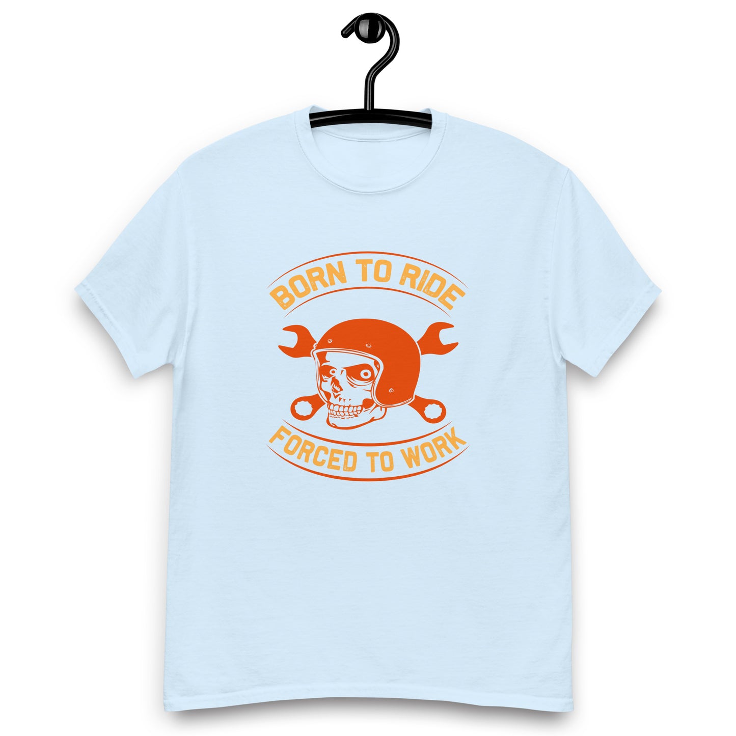 Мъжка класическа тениска FORCED TO WORK