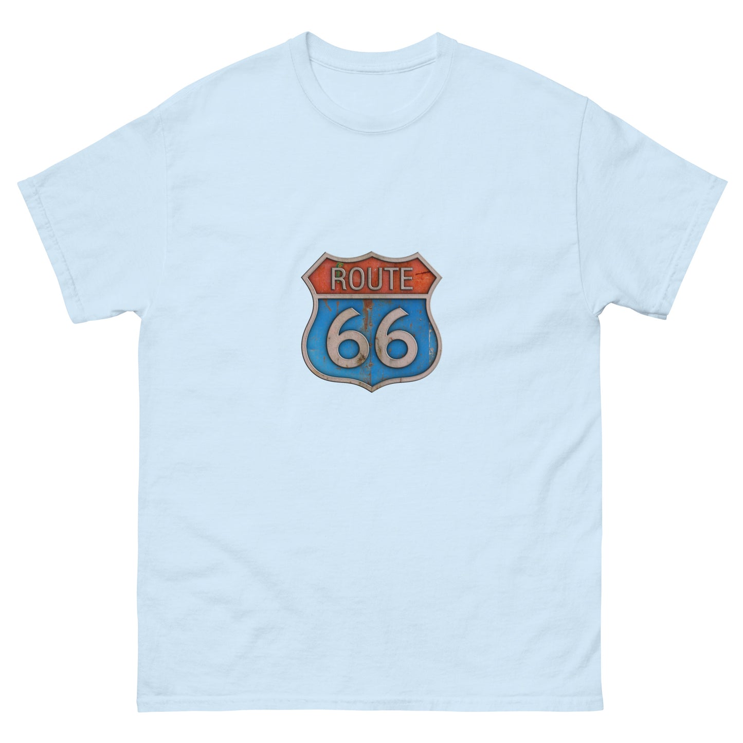 Мъжка класическа тениска ROUTE 66 COLORFUL