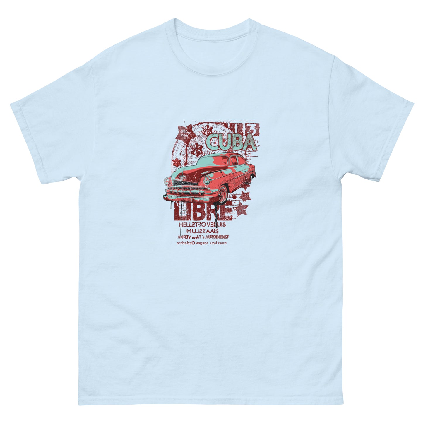 Мъжка класическа тениска CUBA LIBRE