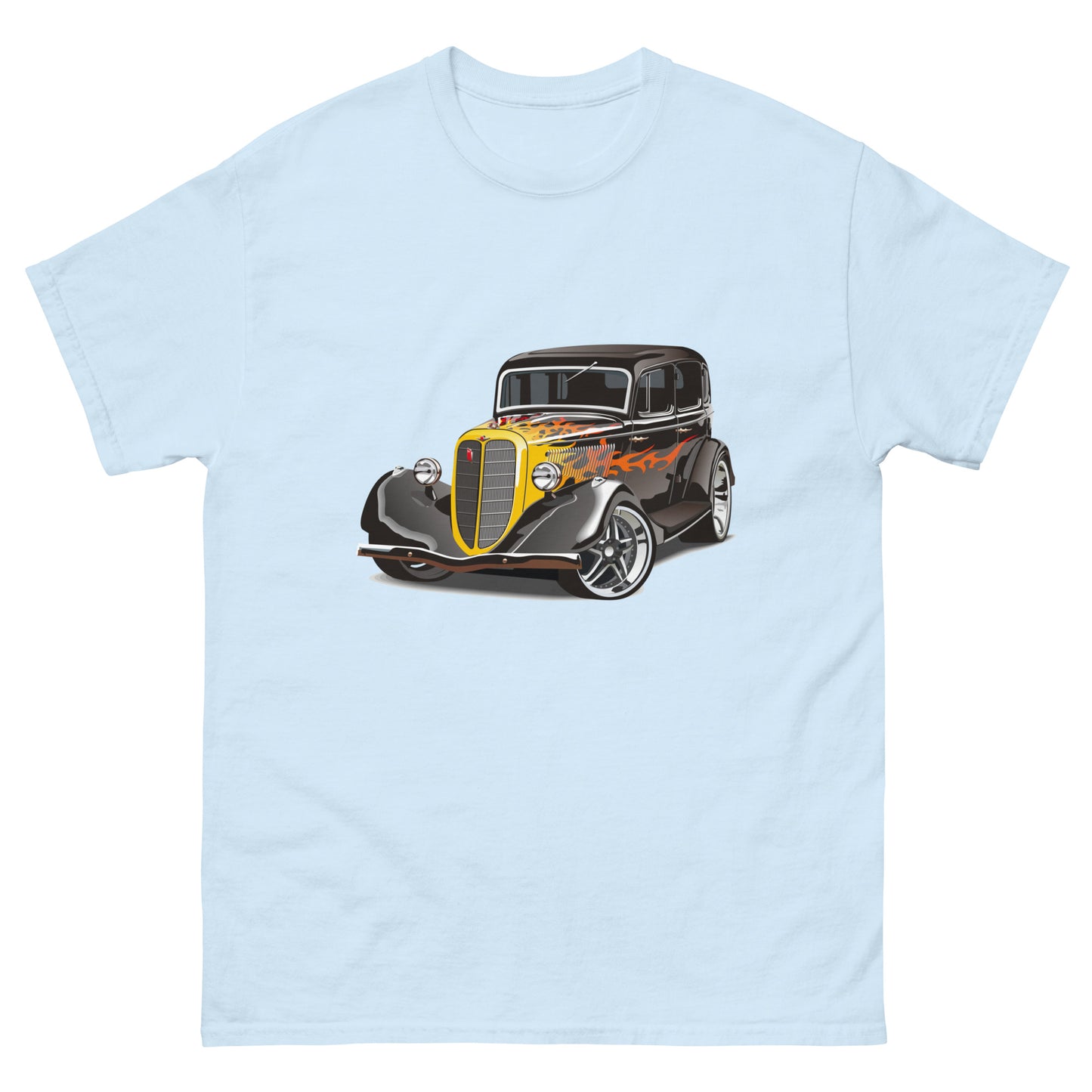 Мъжка класическа тениска HOT ROD CAR
