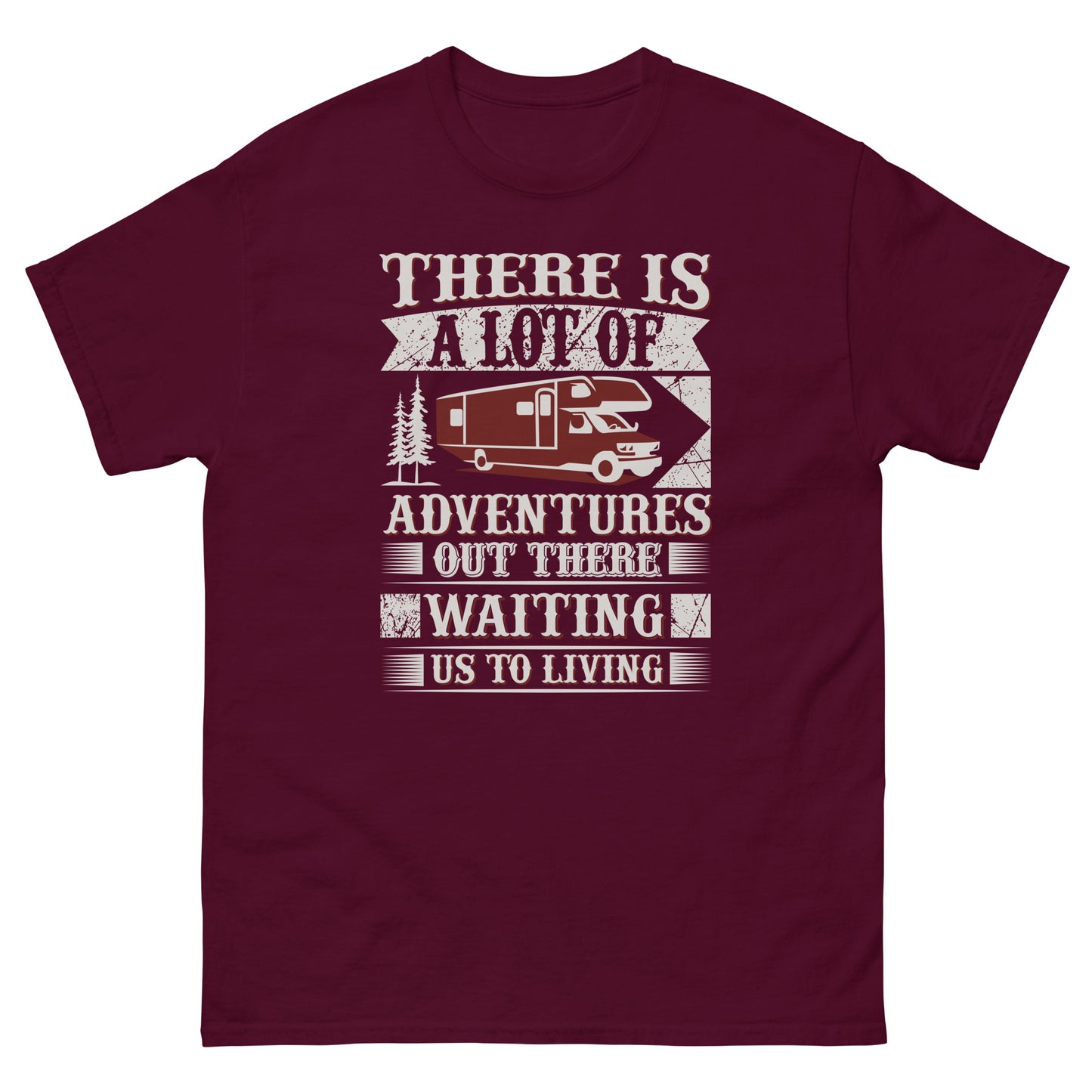 Мъжка класическа тениска МНОГО ПРИКЛЮЧЕНИЯ