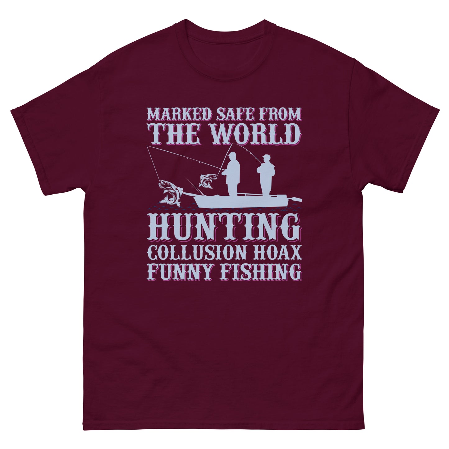 Мъжка класическа тениска SAFE FROM THE WORLD