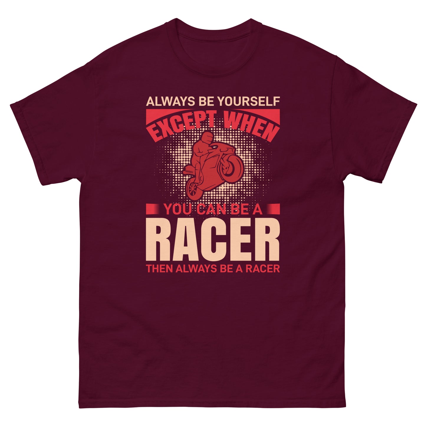 Мъжка класическа тениска YOU CAN BE A RACER