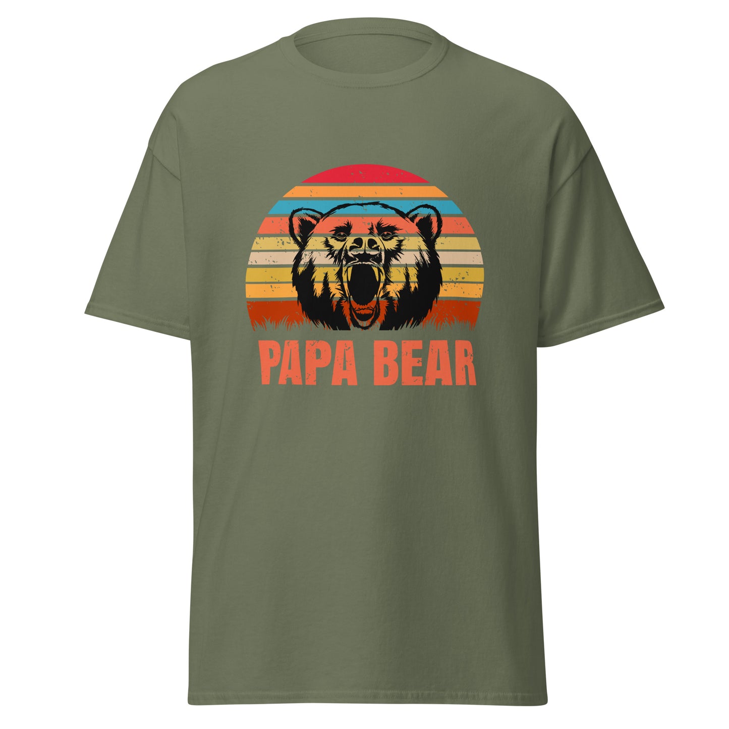 Мъжка класическа тениска PAPA BEAR