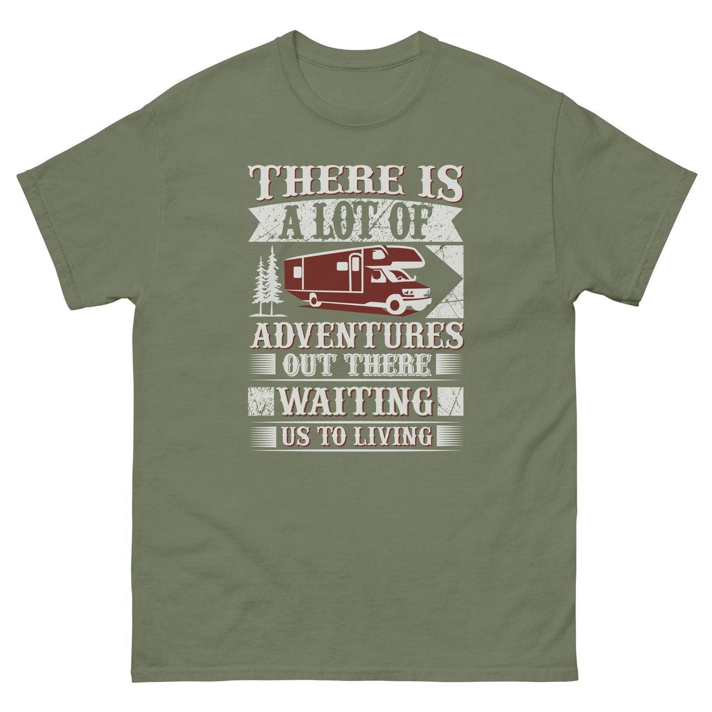 Мъжка класическа тениска МНОГО ПРИКЛЮЧЕНИЯ