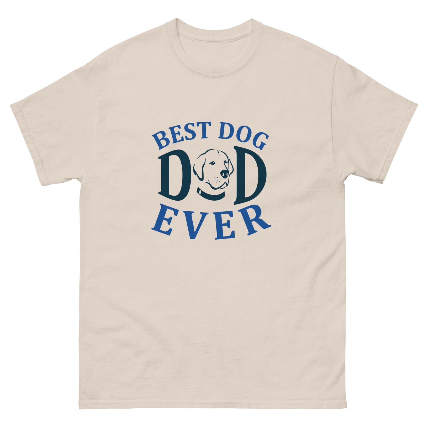 Мъжка класическа тениска DOG DAD EVER