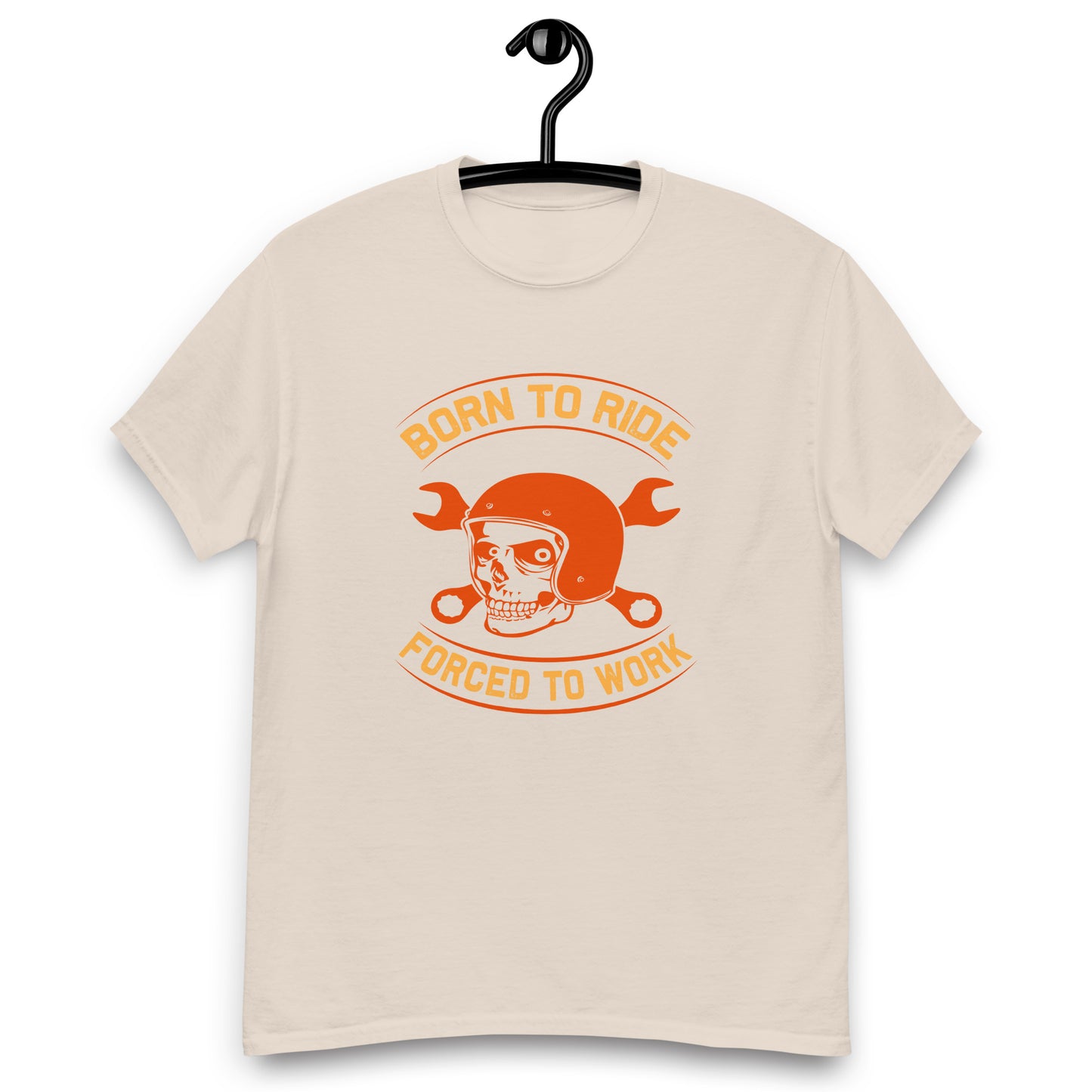 Мъжка класическа тениска FORCED TO WORK