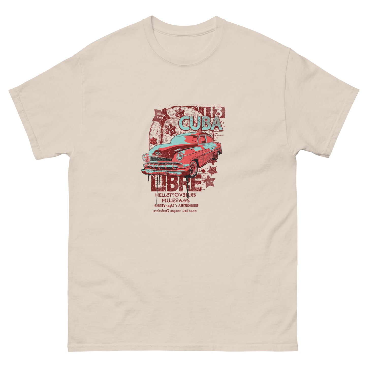 Мъжка класическа тениска CUBA LIBRE