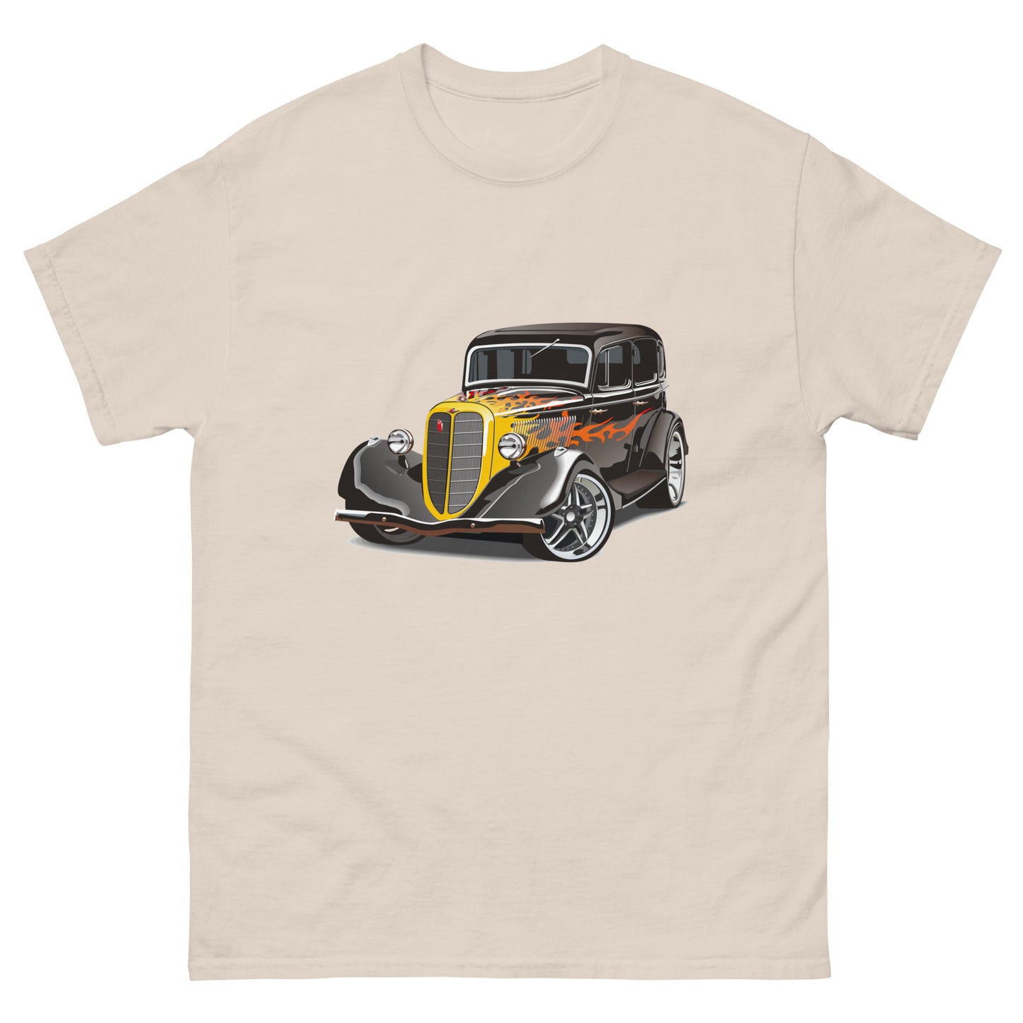 Мъжка класическа тениска HOT ROD CAR