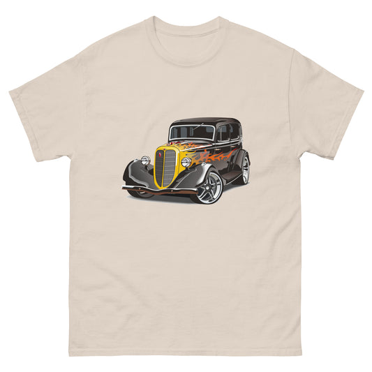 Мъжка класическа тениска HOT ROD CAR