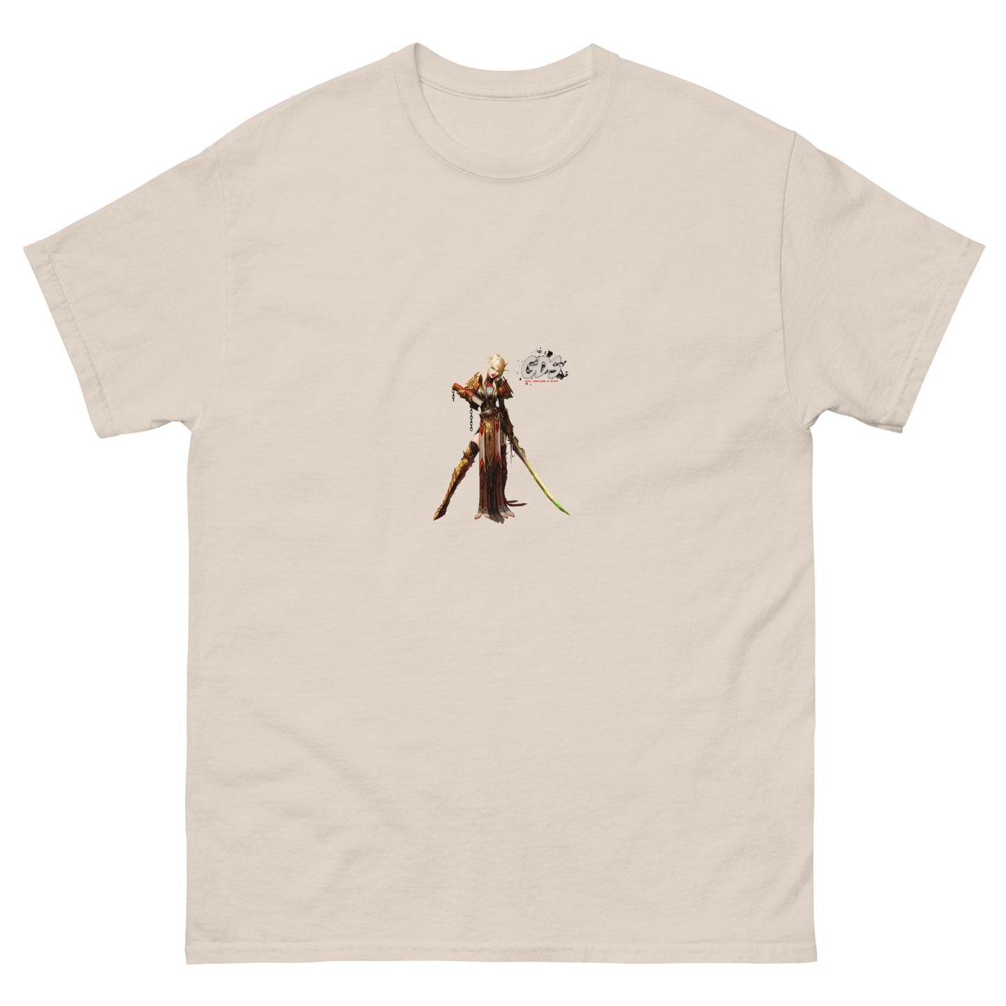 Мъжка класическа тениска ЖЕНСКИ ELF WARCRAFT