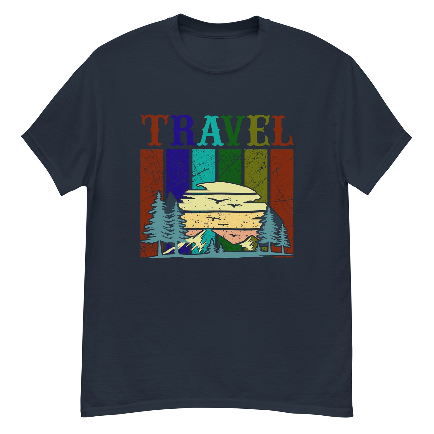 Мъжка класическа тениска TRAVEL