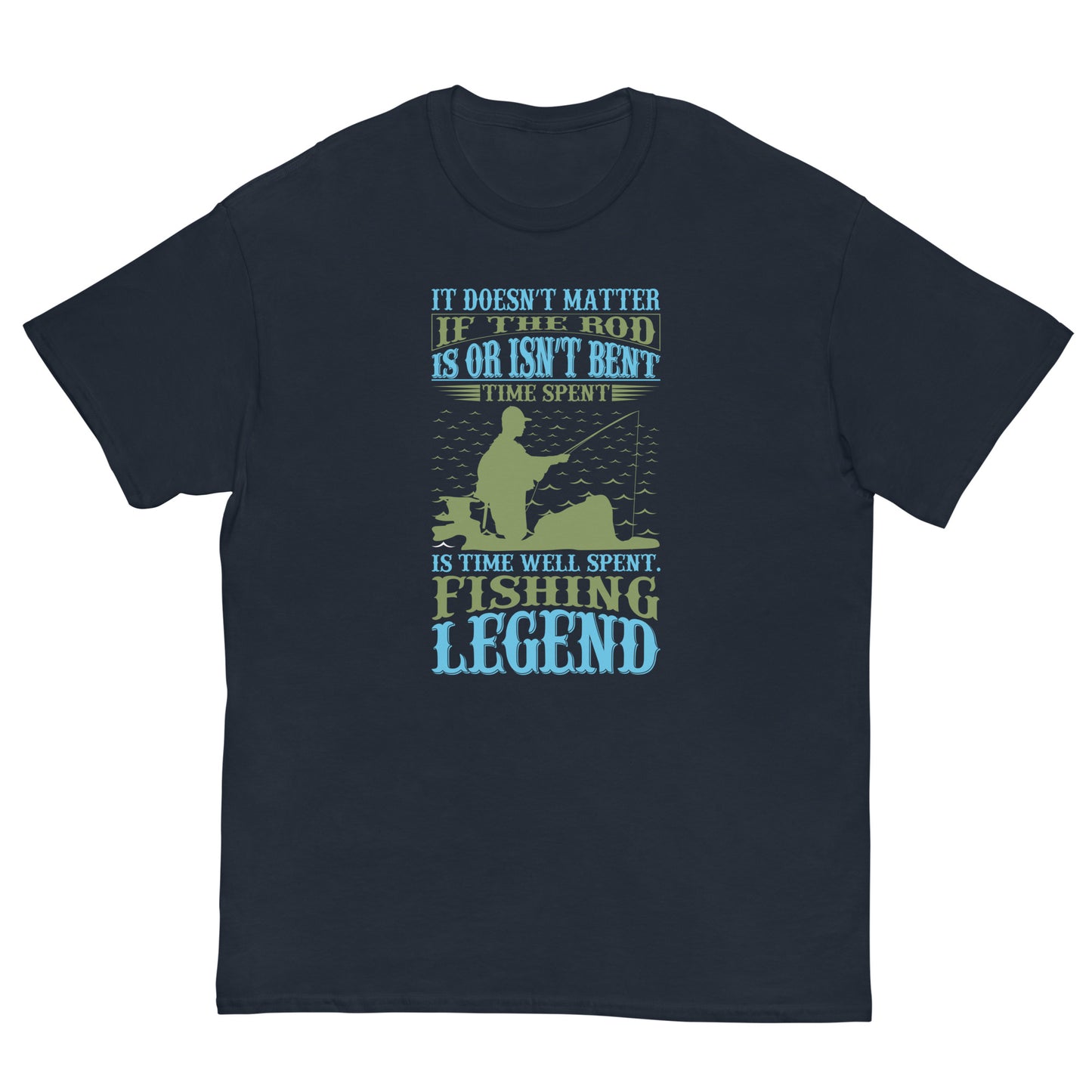 Мъжка класическа тениска FISHING LEGEND