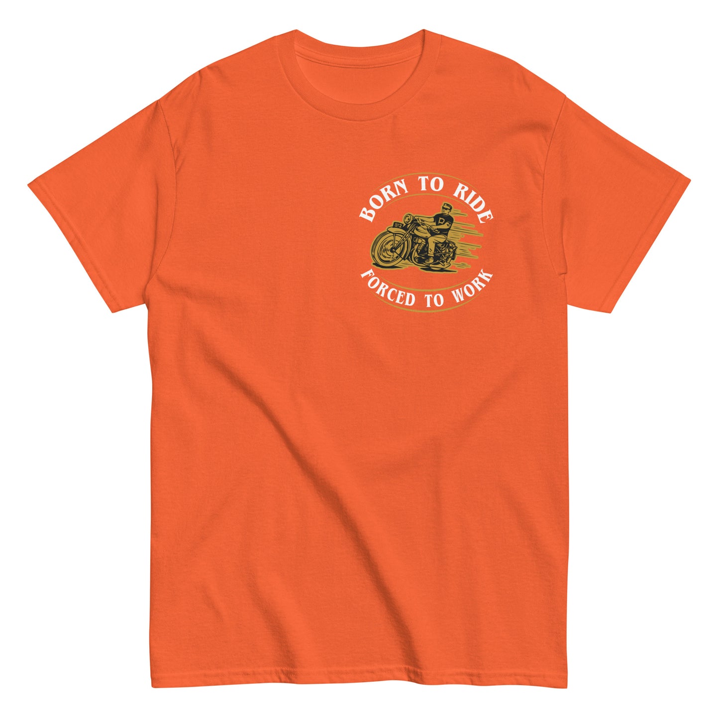 Мъжка класическа тениска BORN TO RIDE