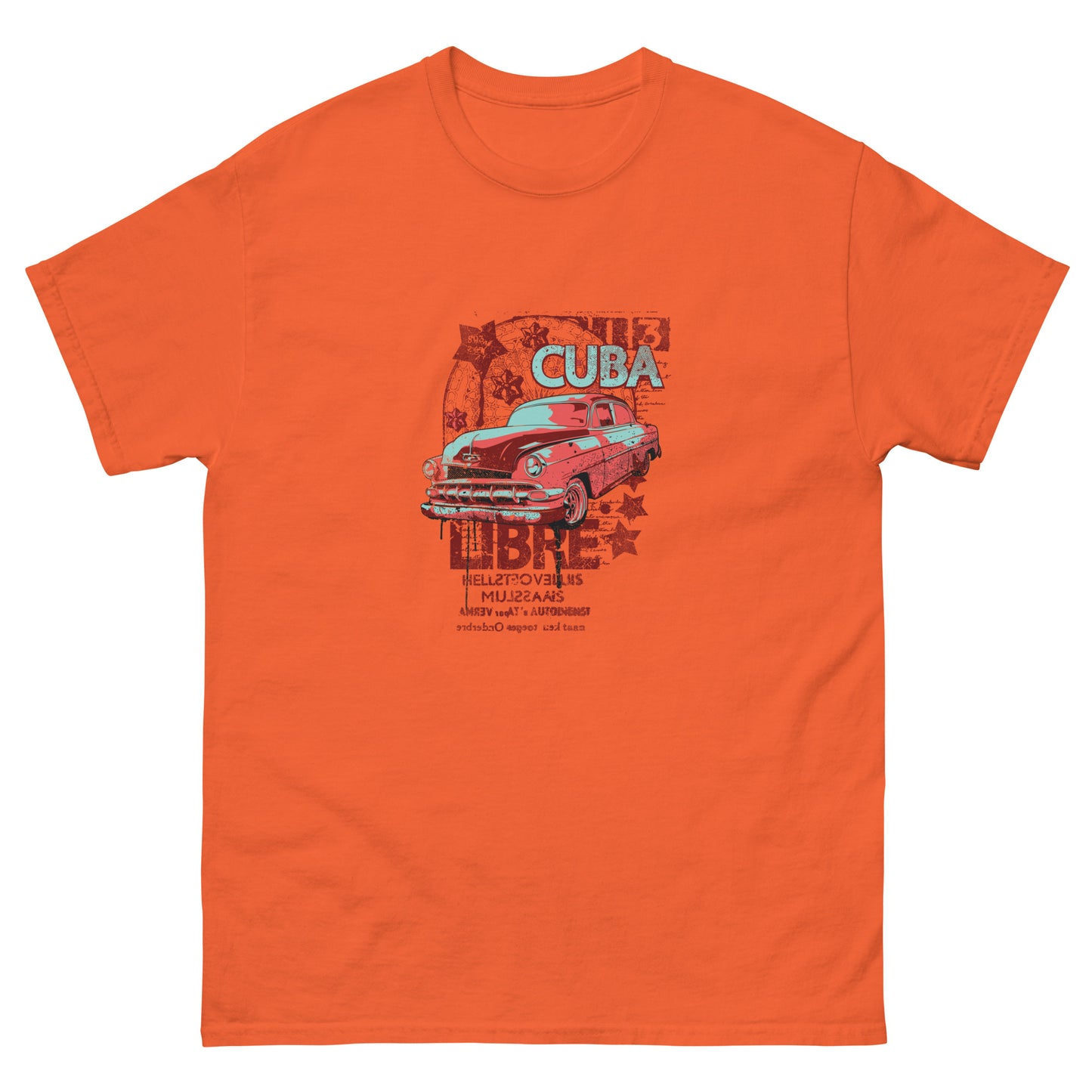 Мъжка класическа тениска CUBA LIBRE