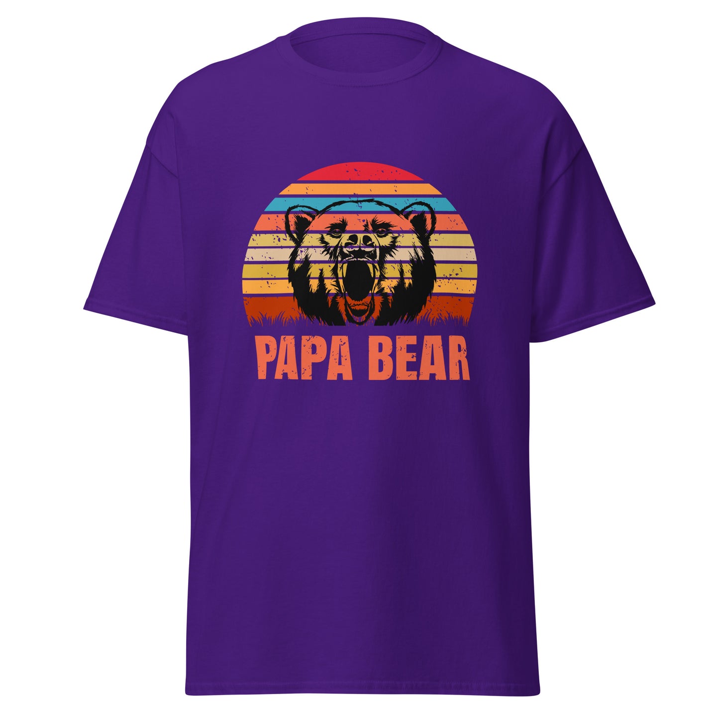 Мъжка класическа тениска PAPA BEAR