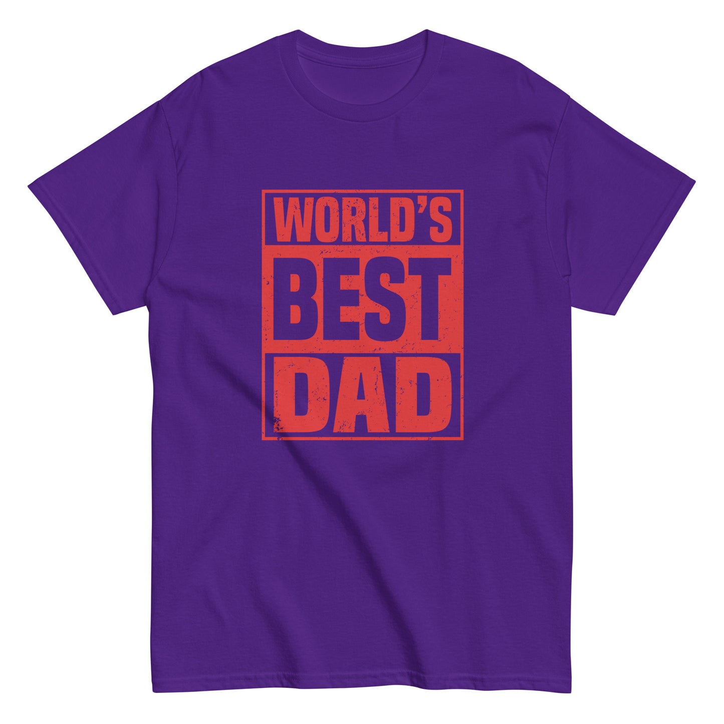 Мъжка класическа тениска WORLD'S BEST DAD