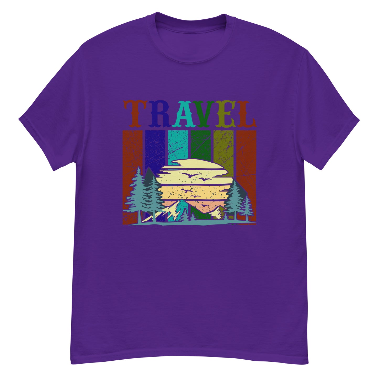 Мъжка класическа тениска TRAVEL