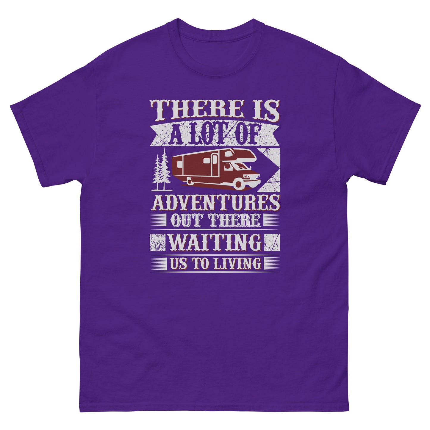 Мъжка класическа тениска МНОГО ПРИКЛЮЧЕНИЯ