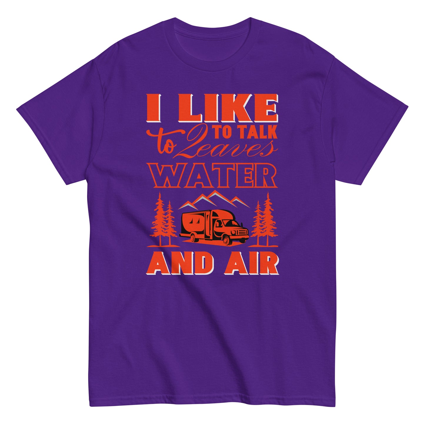 Мъжка класическа тениска ВОДА И ВЪЗДУХ