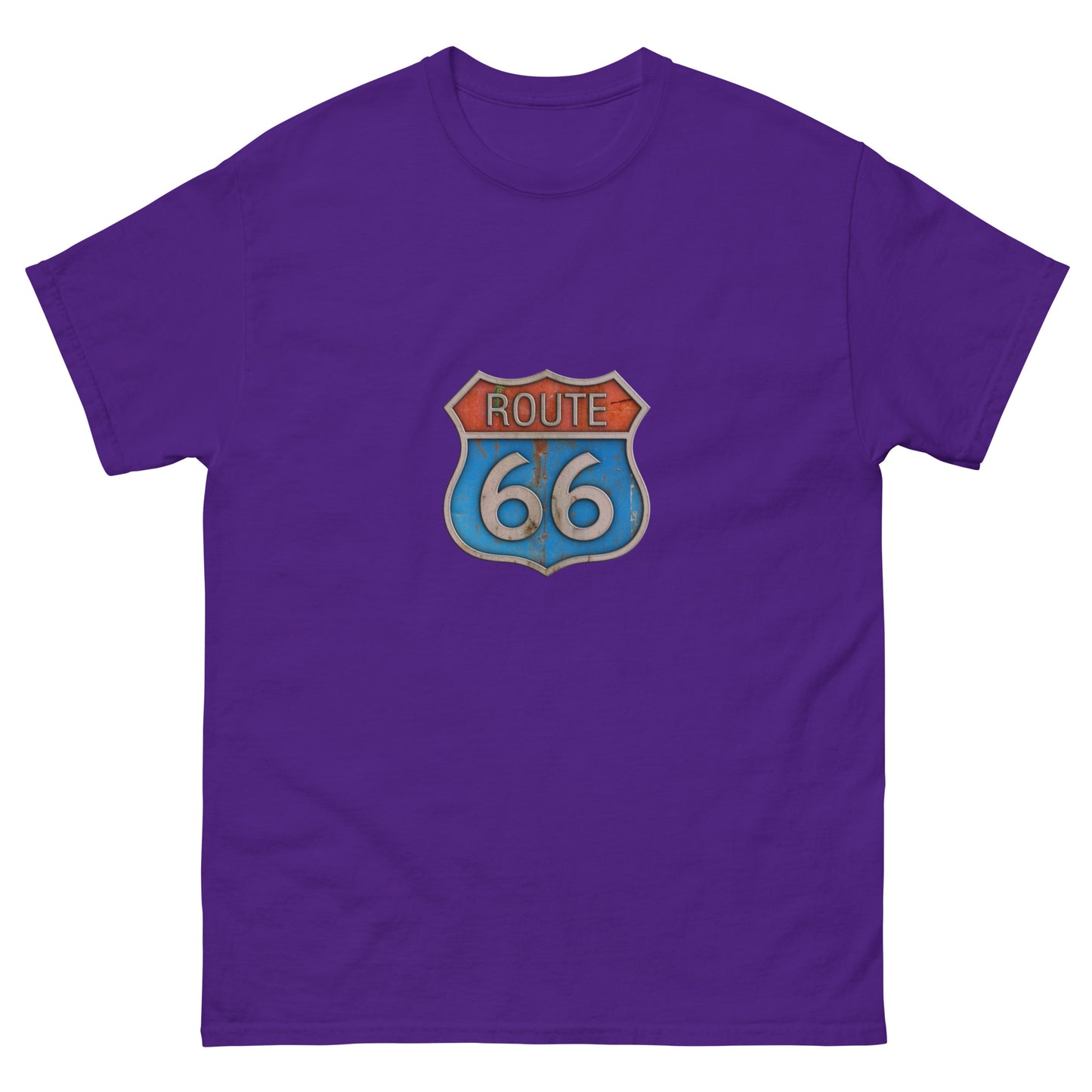 Мъжка класическа тениска ROUTE 66 COLORFUL