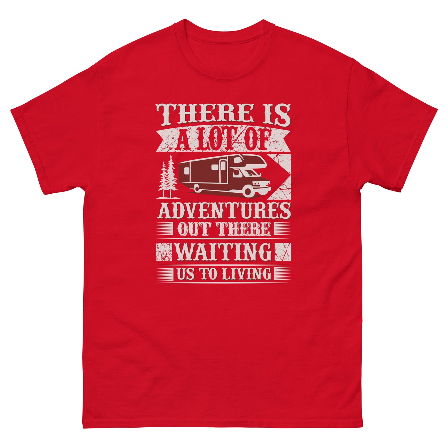 Мъжка класическа тениска МНОГО ПРИКЛЮЧЕНИЯ