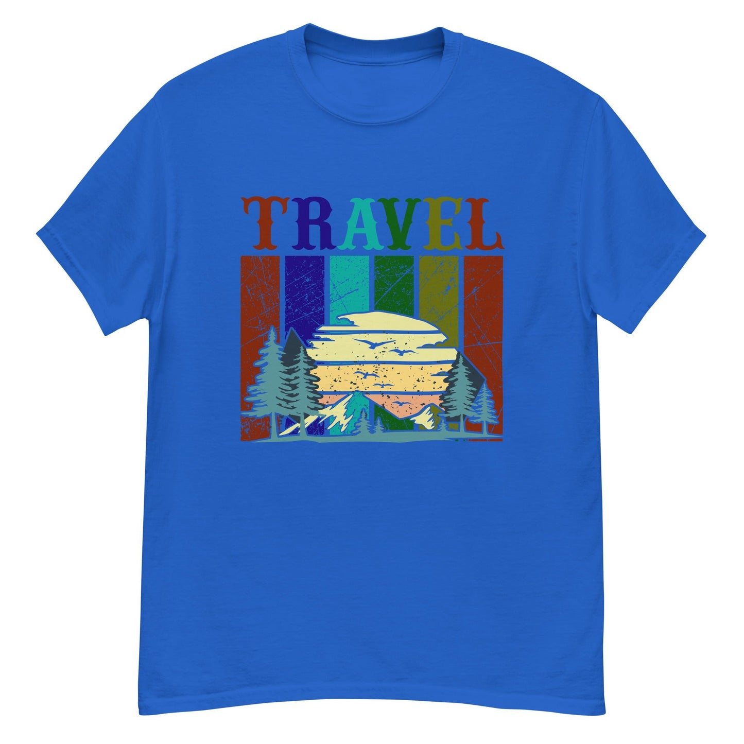 Мъжка класическа тениска TRAVEL