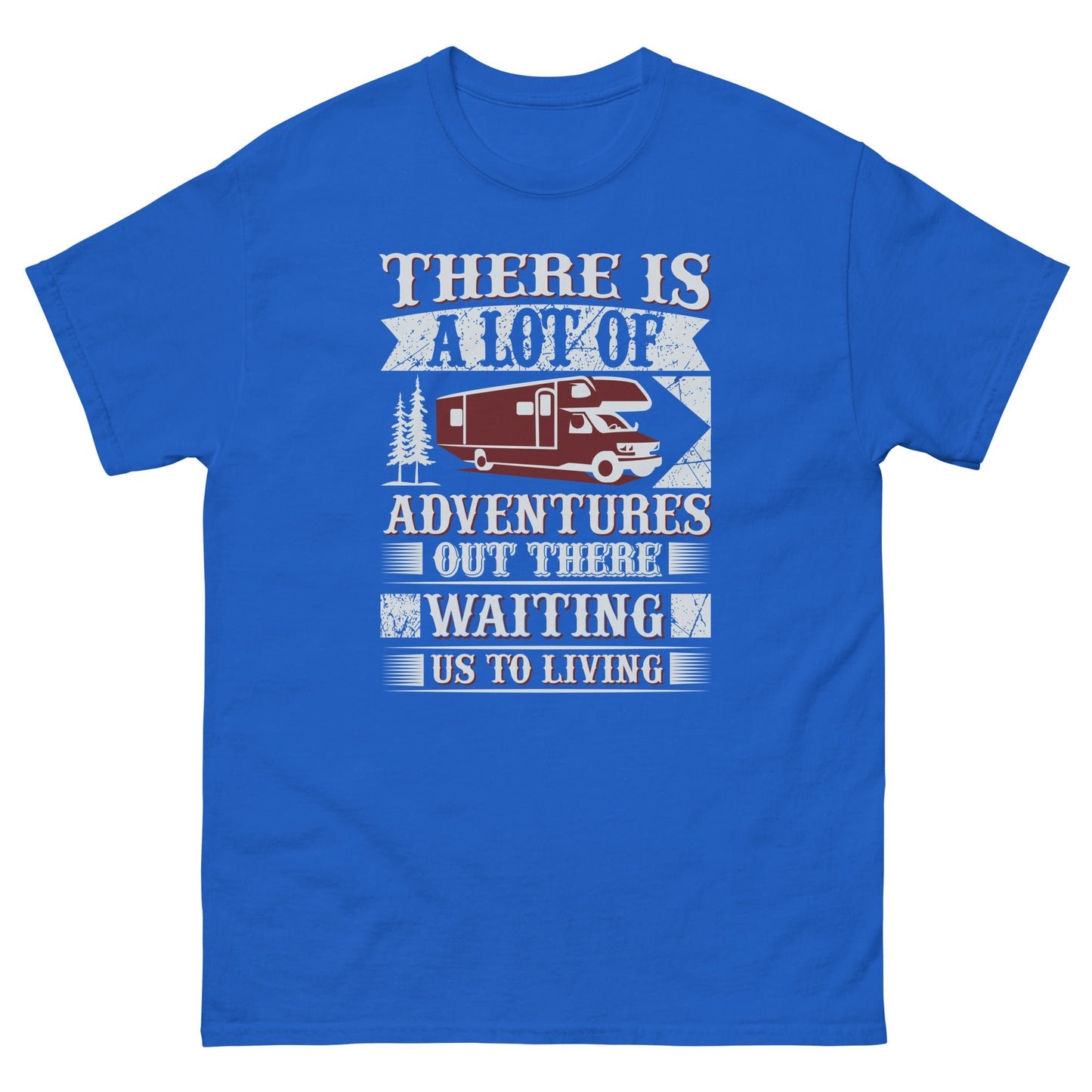 Мъжка класическа тениска МНОГО ПРИКЛЮЧЕНИЯ