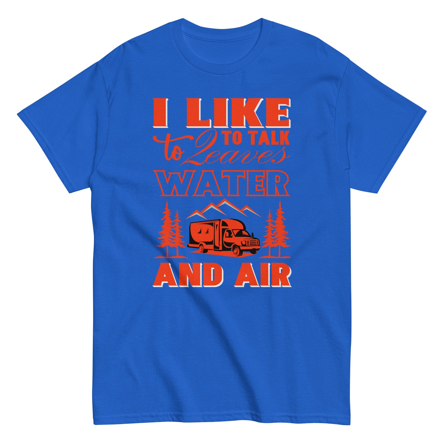 Мъжка класическа тениска ВОДА И ВЪЗДУХ