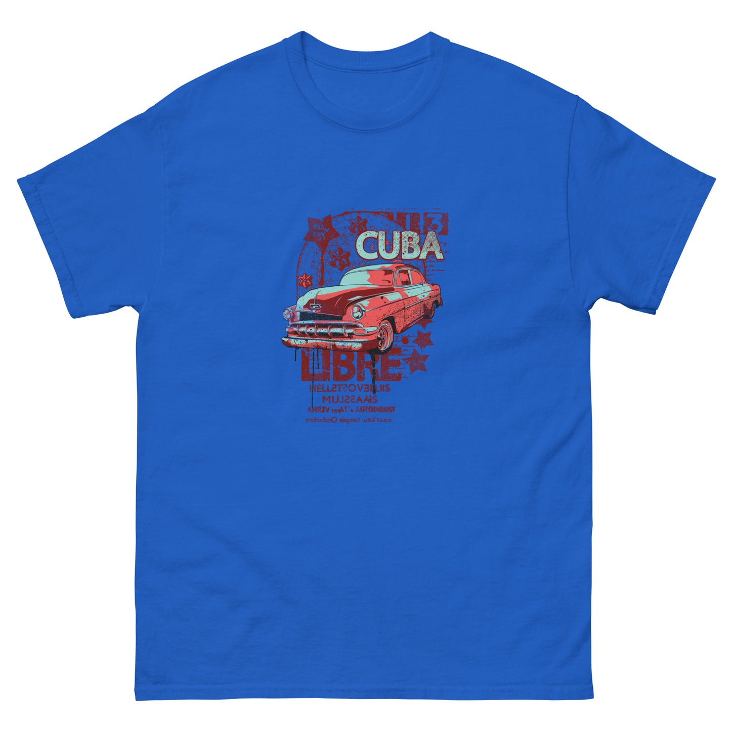 Мъжка класическа тениска CUBA LIBRE