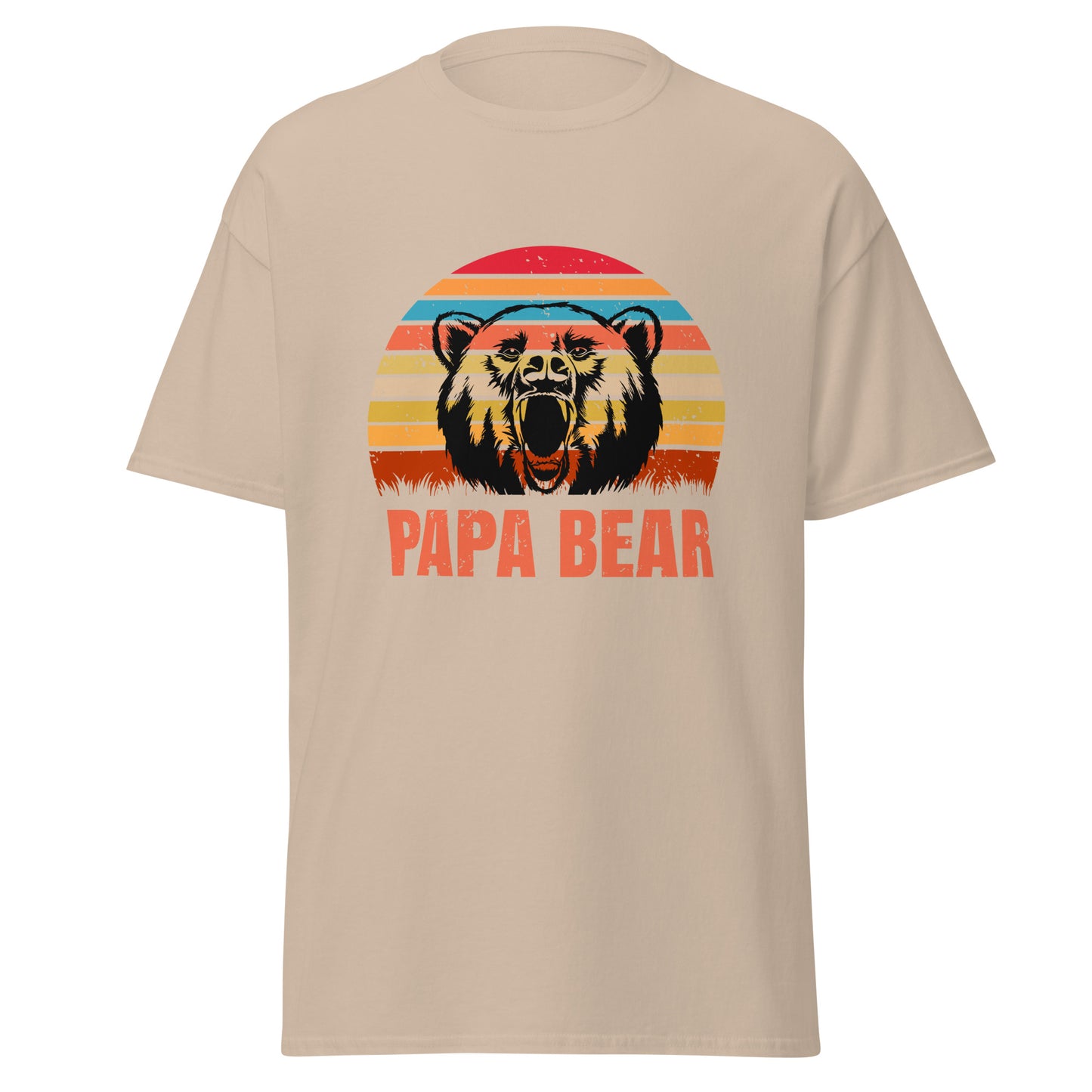 Мъжка класическа тениска PAPA BEAR