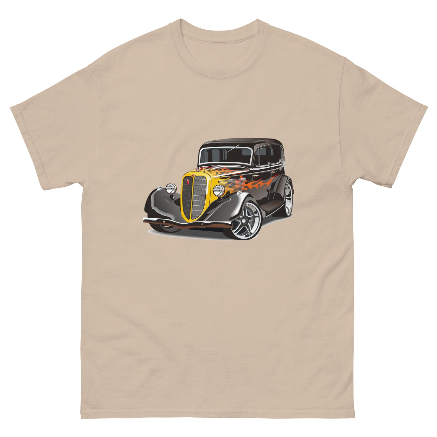 Мъжка класическа тениска HOT ROD CAR