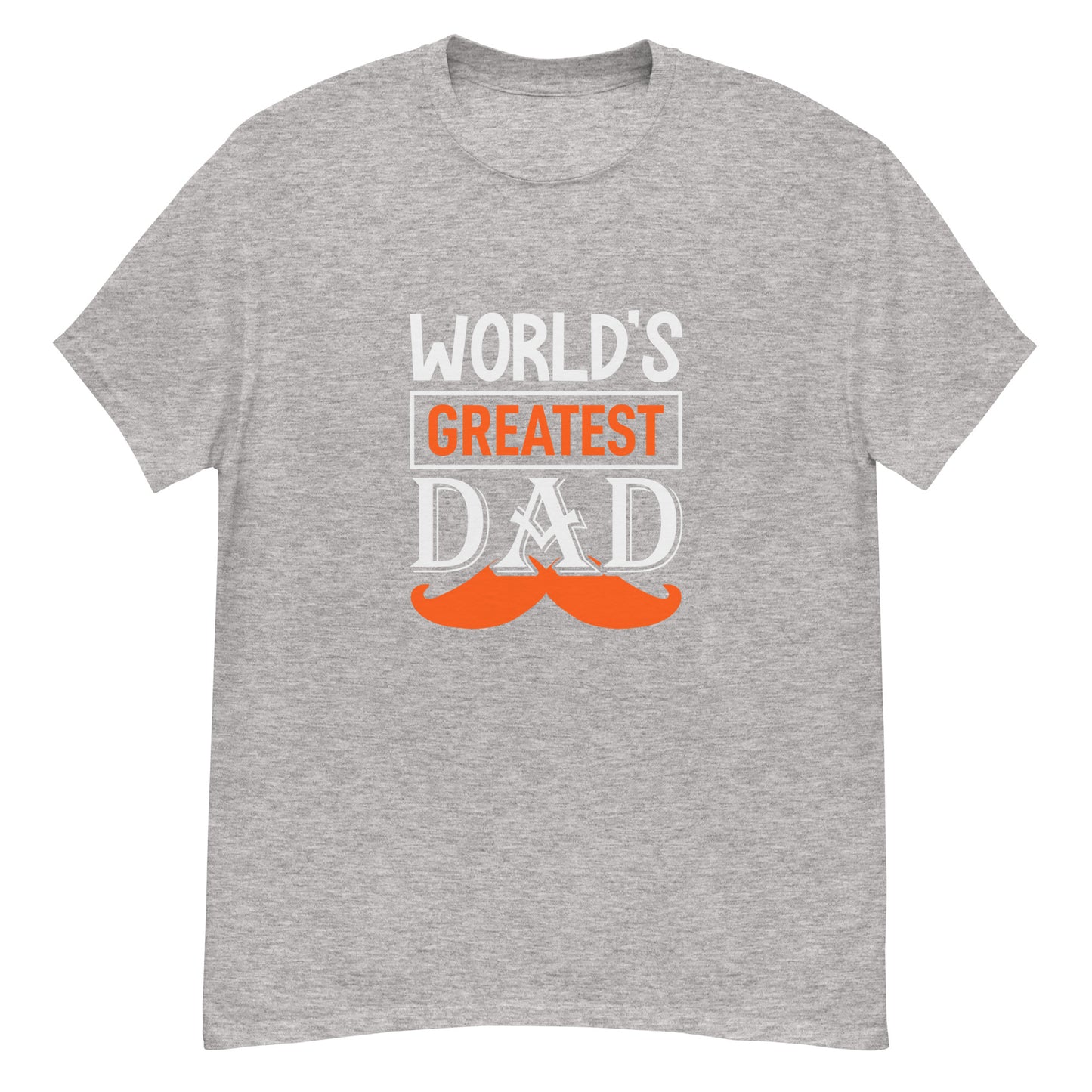 Класическа мъжка тениска WORLD'S GREATEST DAD