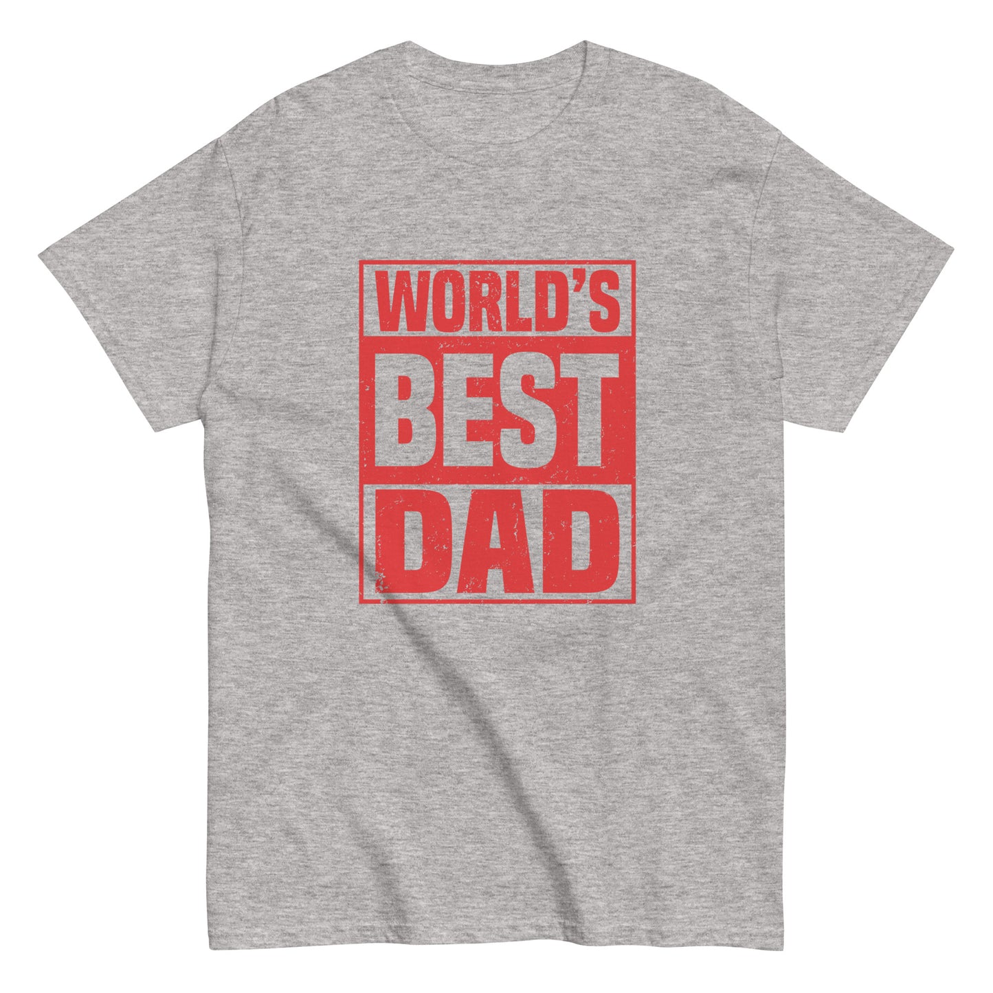 Мъжка класическа тениска WORLD'S BEST DAD