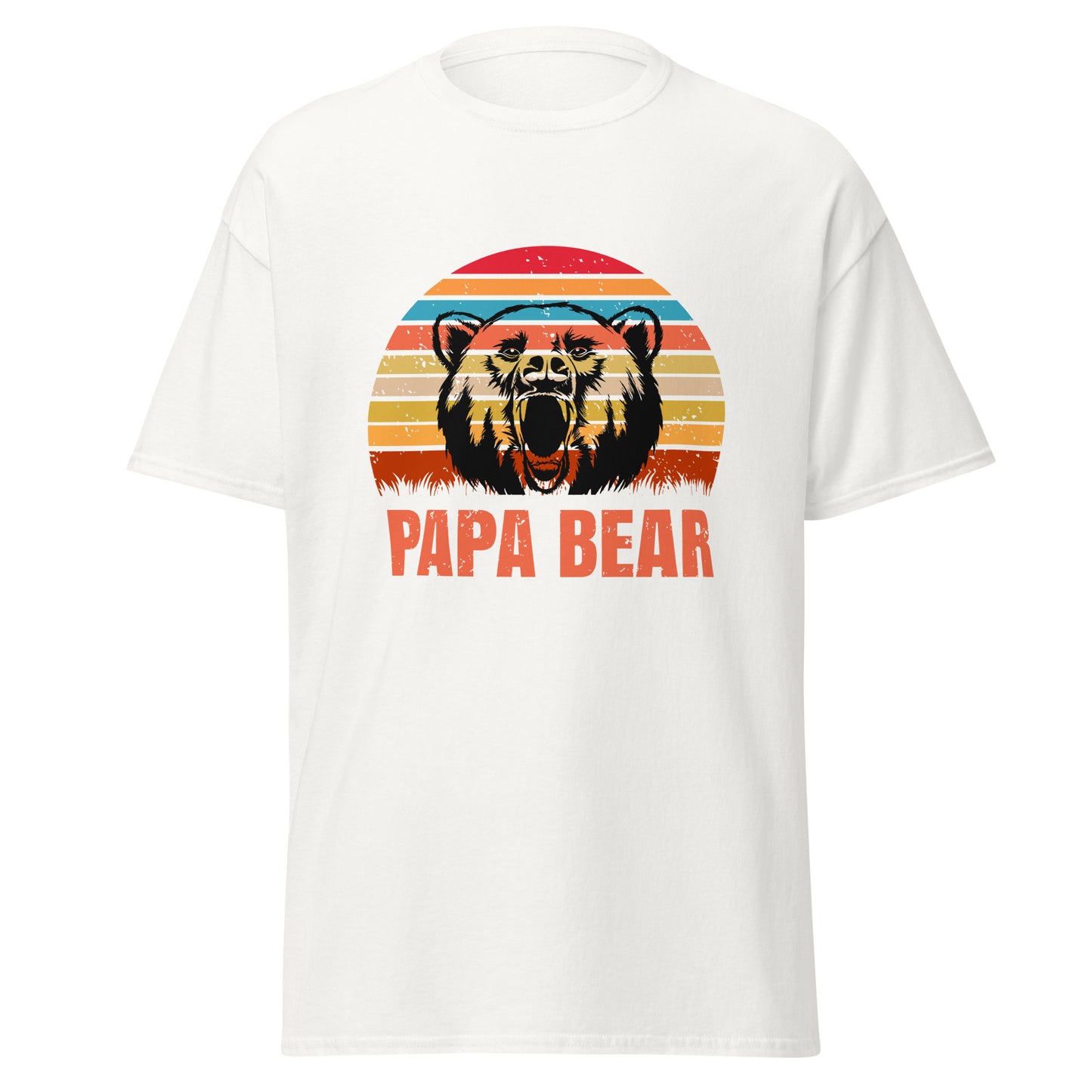 Мъжка класическа тениска PAPA BEAR
