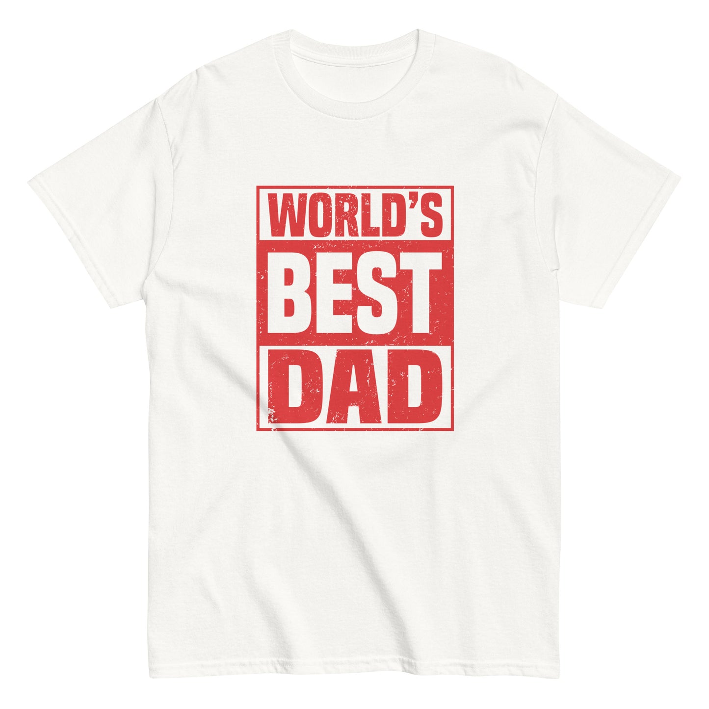 Мъжка класическа тениска WORLD'S BEST DAD