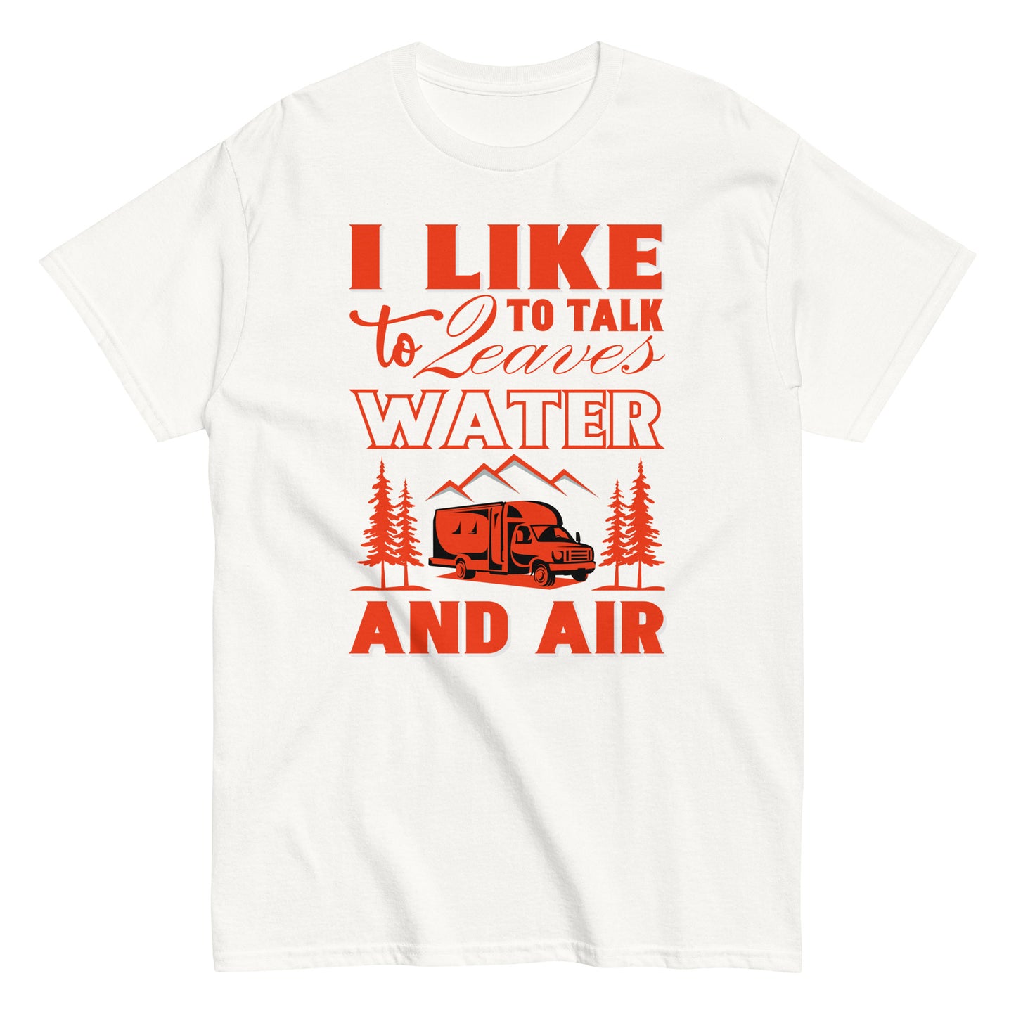 Мъжка класическа тениска ВОДА И ВЪЗДУХ