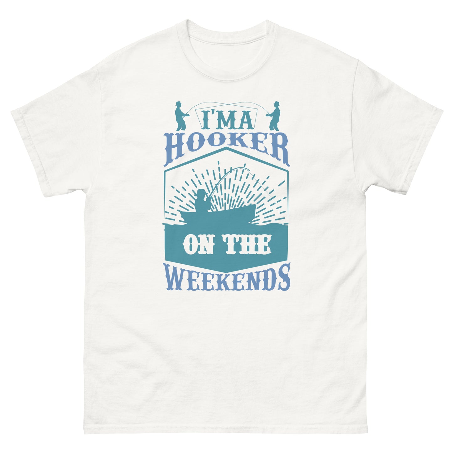 Мъжка класическа тениска HOOKER ON THE WEEKEND
