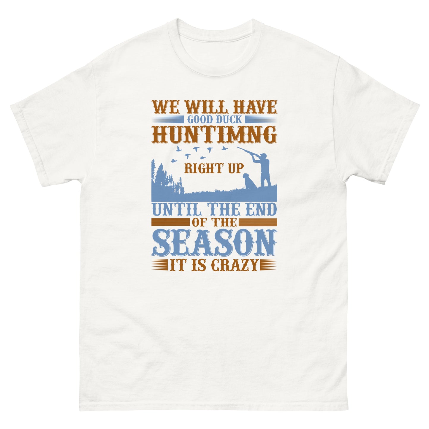 Мъжка класическа тениска GOOD DUCK HUNTIMING