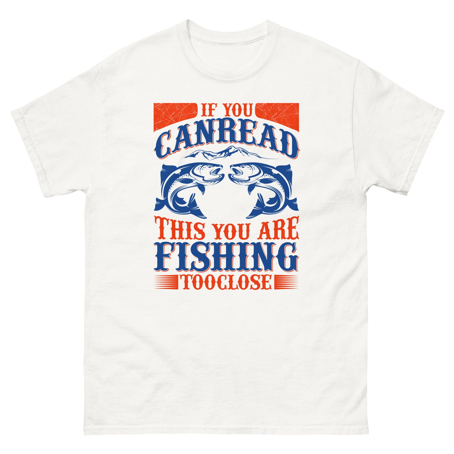 Мъжка класическа тениска FISHING TOO CLOSE