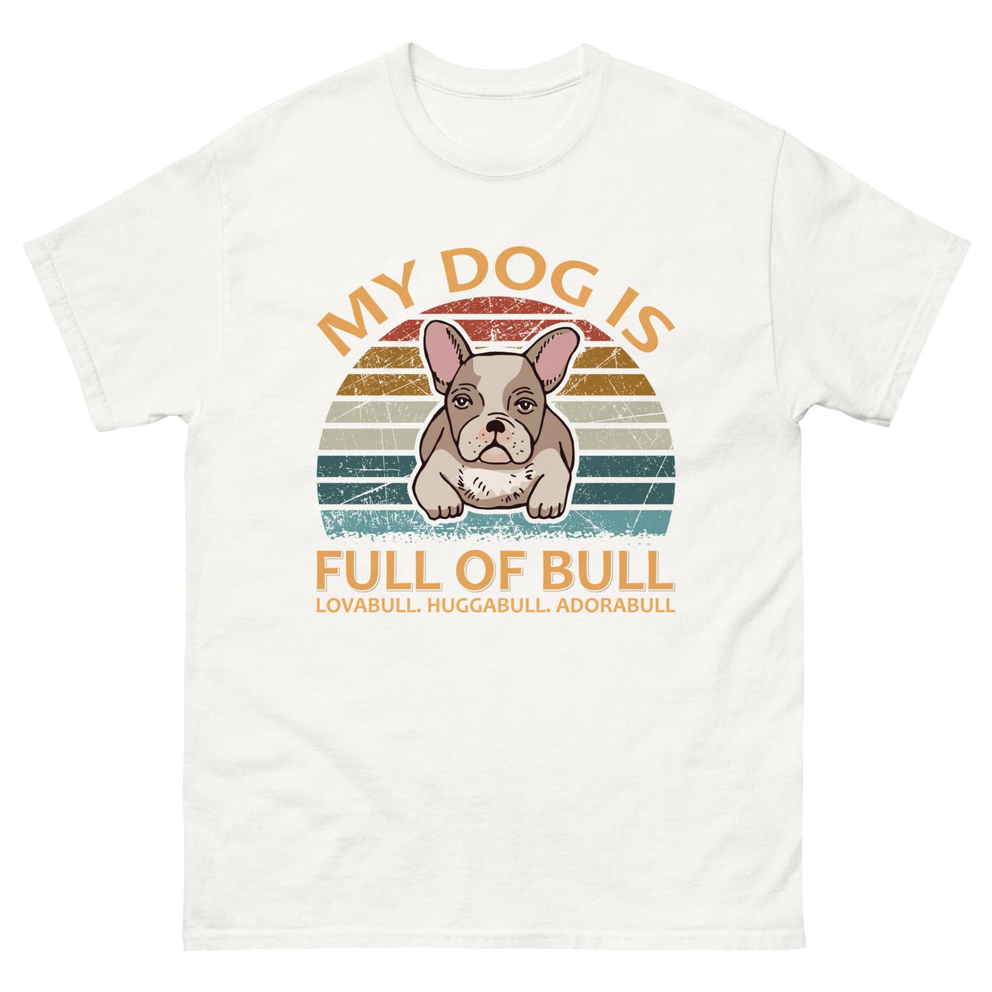 Мъжка класическа тениска FULL OF BULL