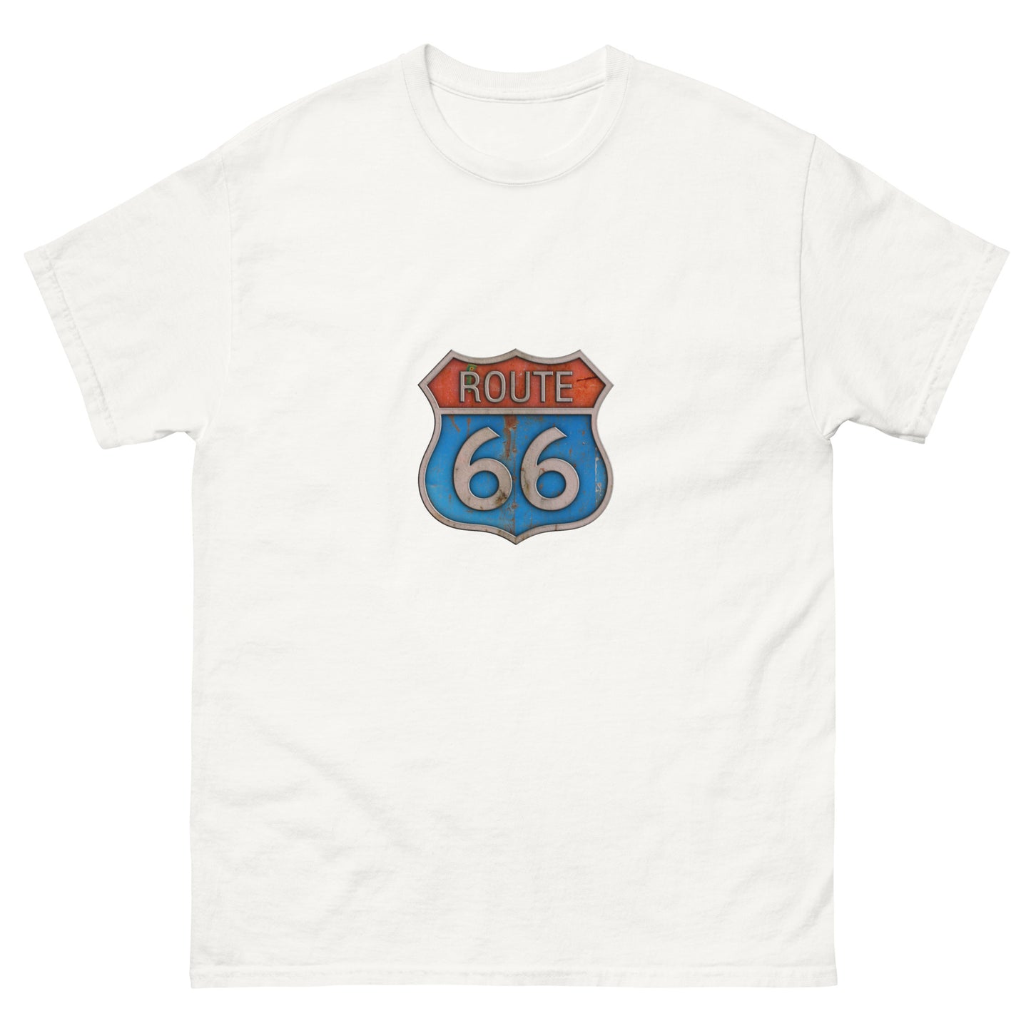 Мъжка класическа тениска ROUTE 66 COLORFUL