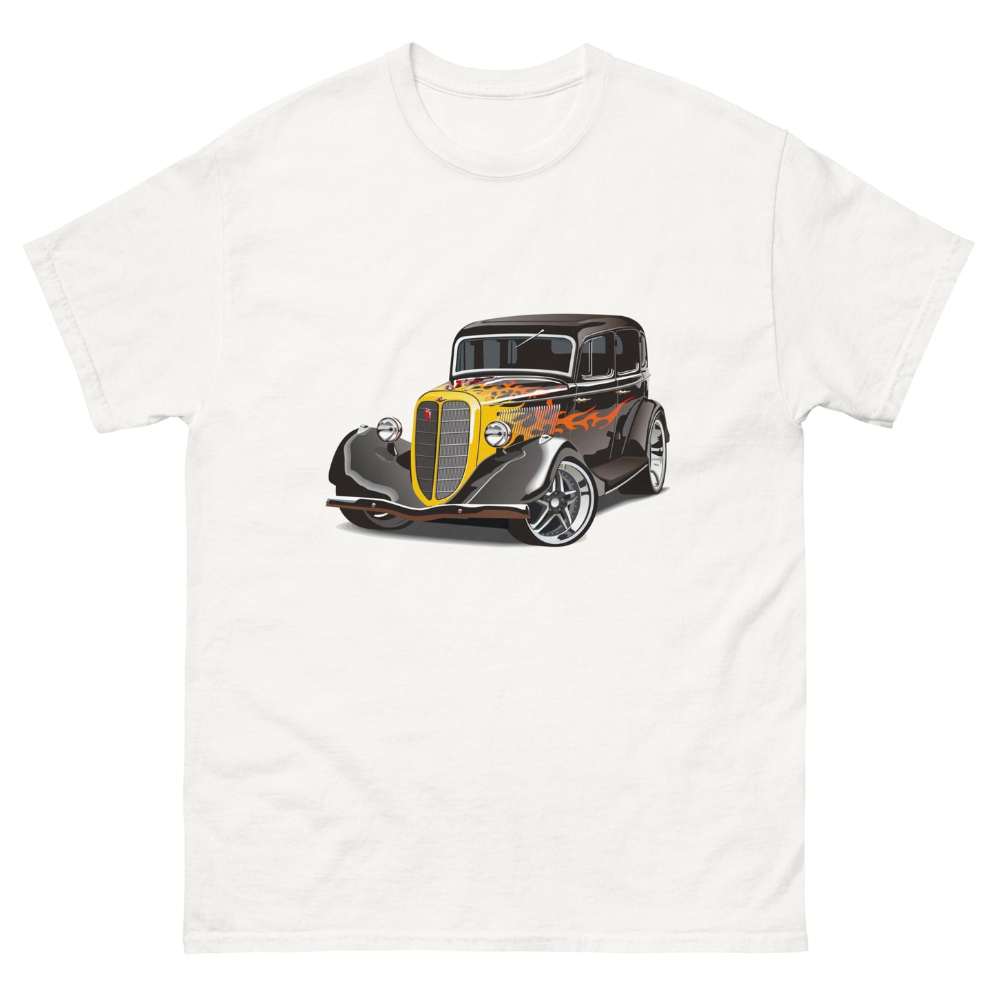 Мъжка класическа тениска HOT ROD CAR