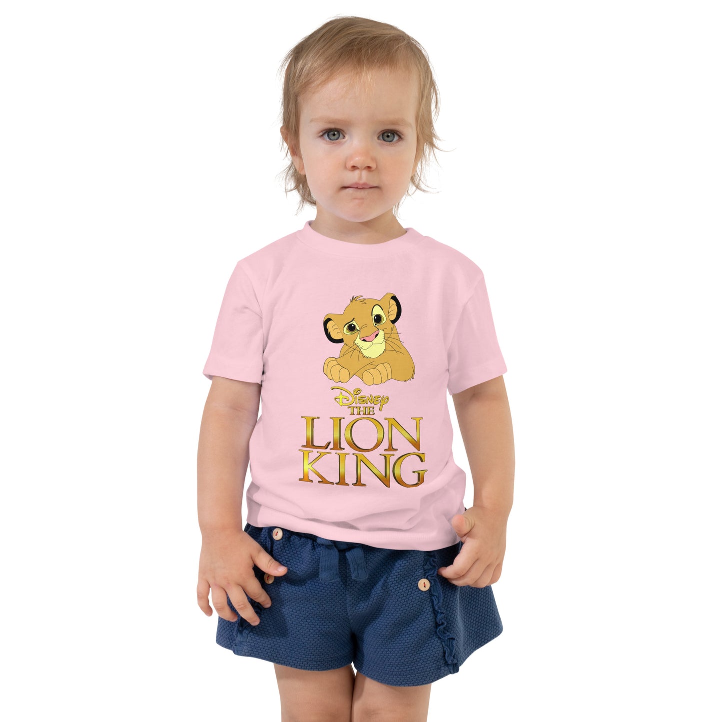 Camiseta de manga corta para niño REY LEÓN SIMBA