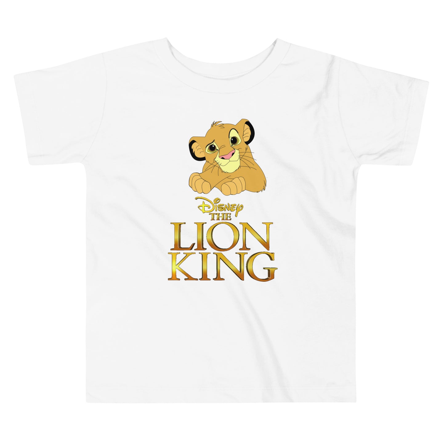 Camiseta de manga corta para niño REY LEÓN SIMBA