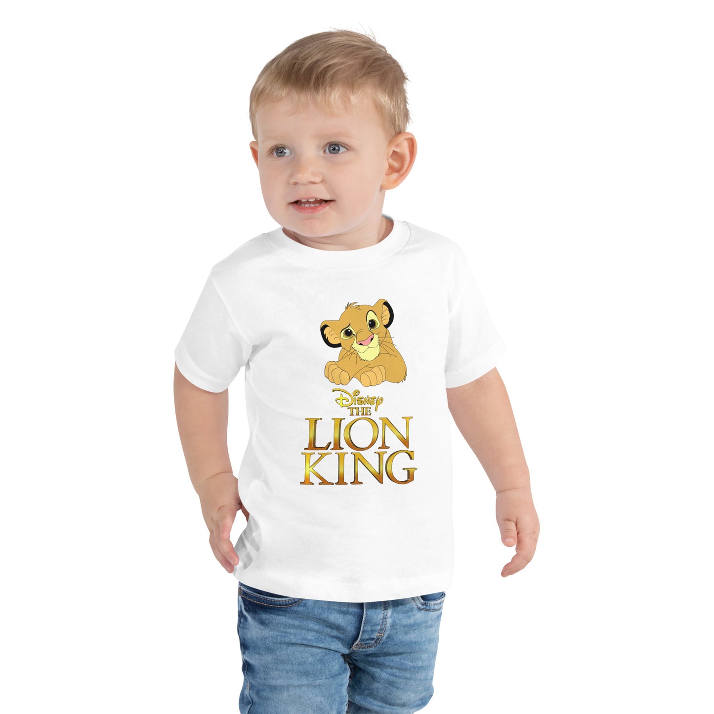 Camiseta de manga corta para niño REY LEÓN SIMBA
