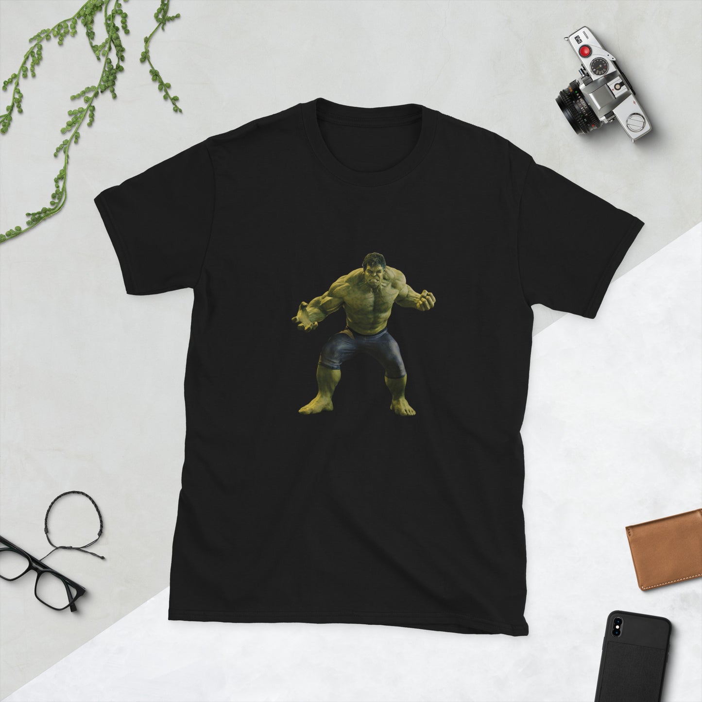Унисекс тениска с къс ръкав ANGRY HULK